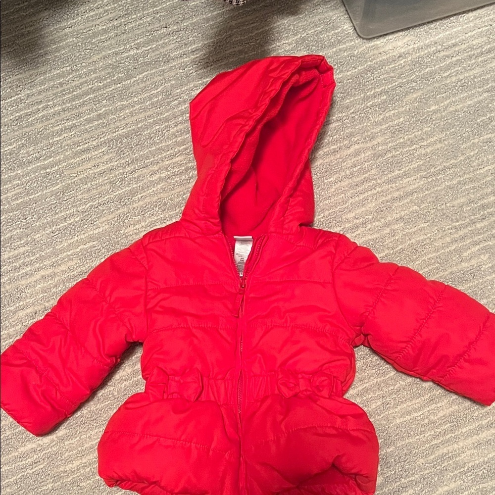 Little Me Winter Jacket for Baby Girl - size 12 mo